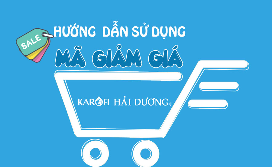 hướng dẫn nhập mã giảm giá tại Karofi Hải Dương