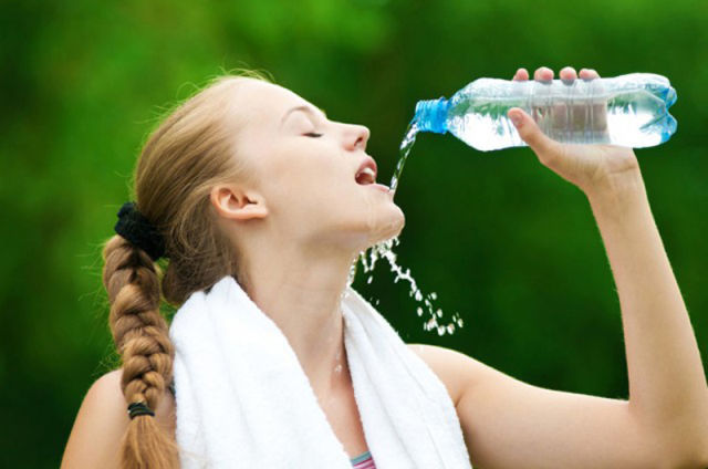 uống nước lạnh sau khi tập thể dục