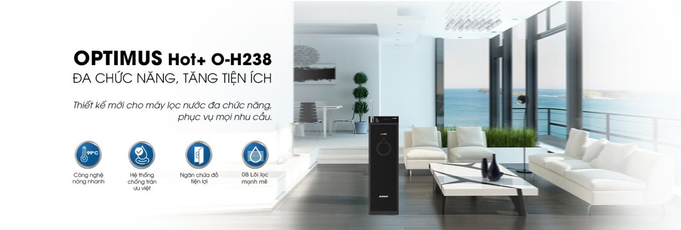 Máy Lọc Nước Karofi Optimus HOT+ O-H238