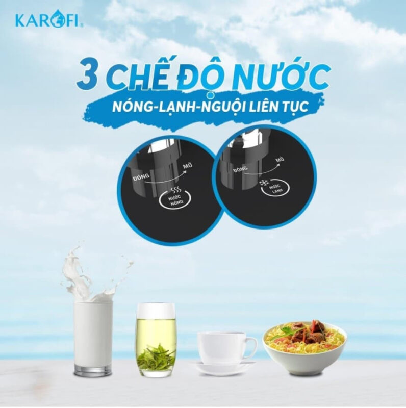 3 chế độ nóng lạnh