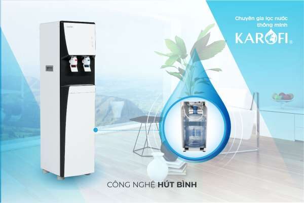 cây nước nóng lạnh hút bình