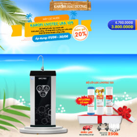 Khuyến mãi Karofi LIVOTEC LRA 109 Hải Dương tháng 6 2022