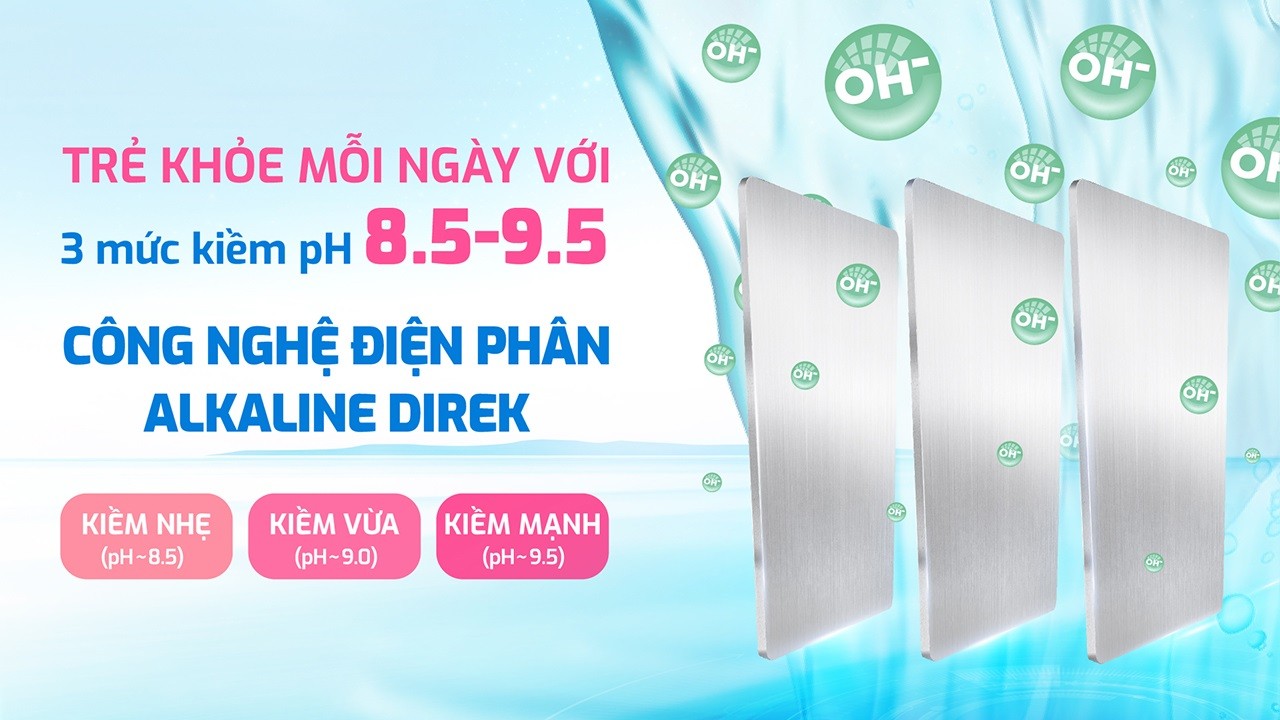 Máy lọc nước Karofi hydro-ion kiềm