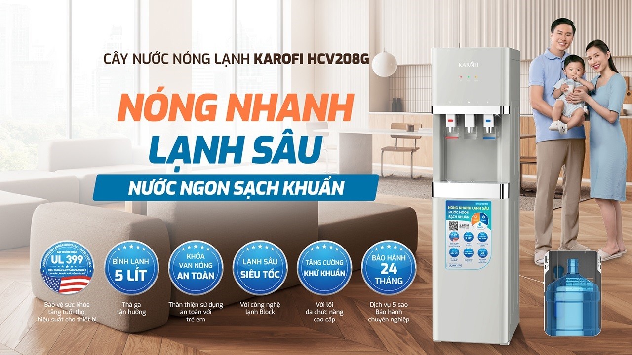 Cây nước hút bình - Sự tiện lợi và hiện đại