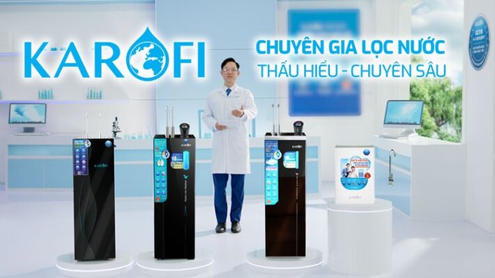 Máy lọc nước Karofi đang trở thành giải pháp được nhiều gia đình tin dùng