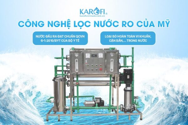 Sử dụng máy lọc nước RO Karofi - giải pháp xử lý cặn canxi